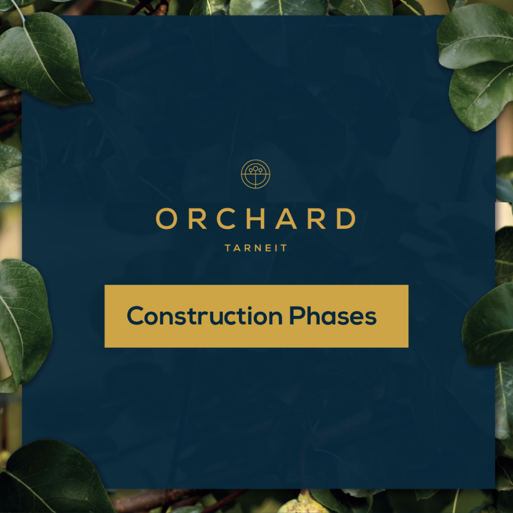 construction phases at Orchard Tarneit